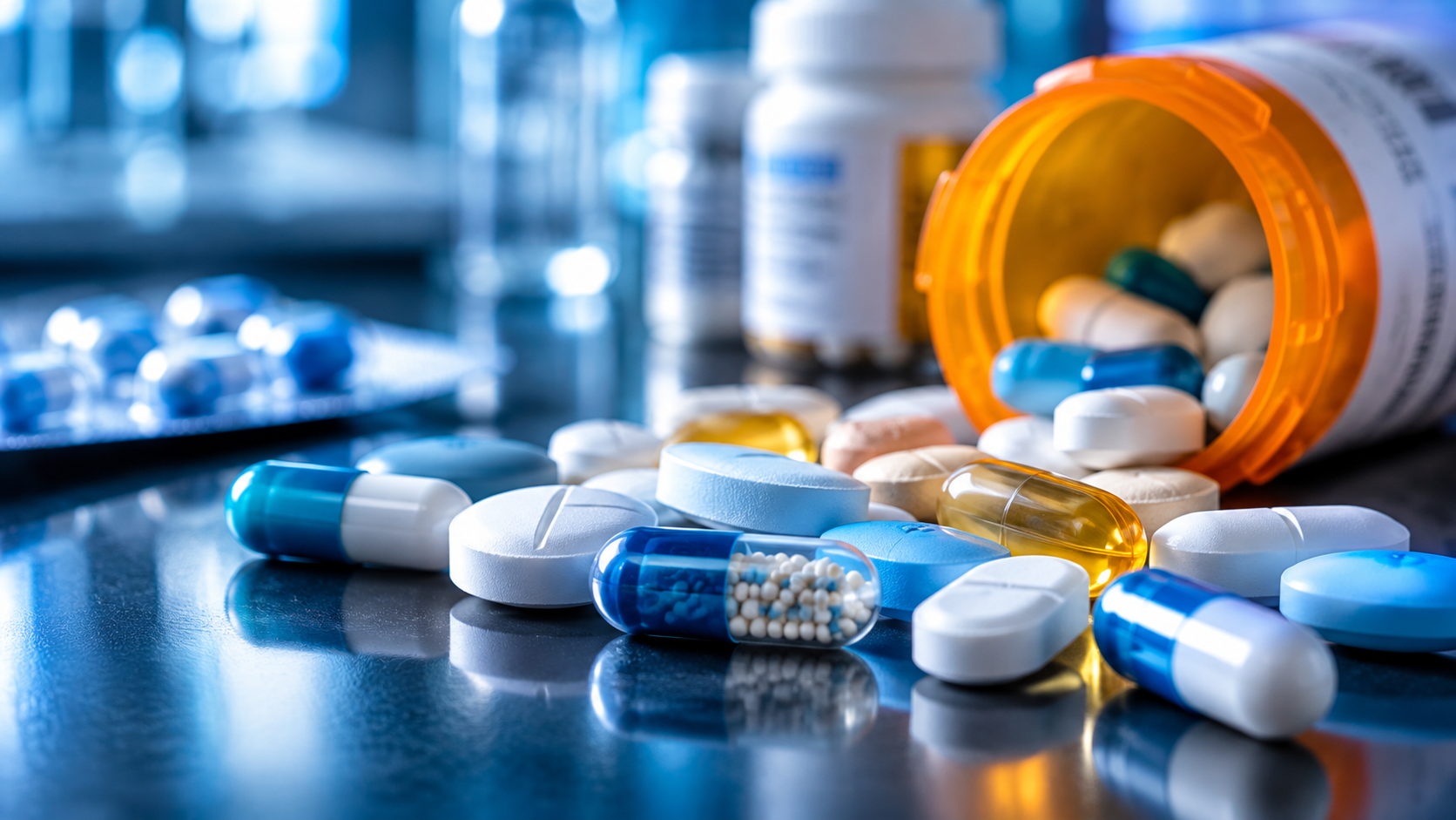 The Real Cost publication artwork about counterfeit pills