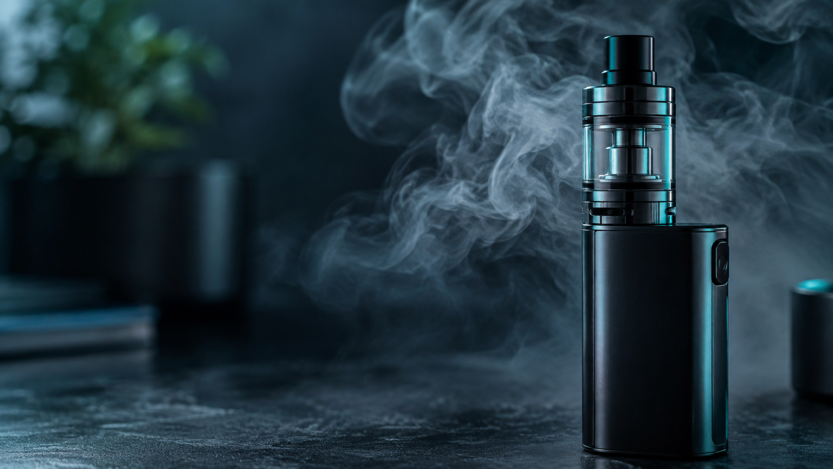 Vaping device representing vaping and nicotine research