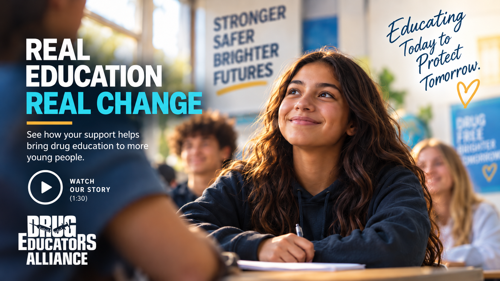 Watch the Drug Educators Alliance education video