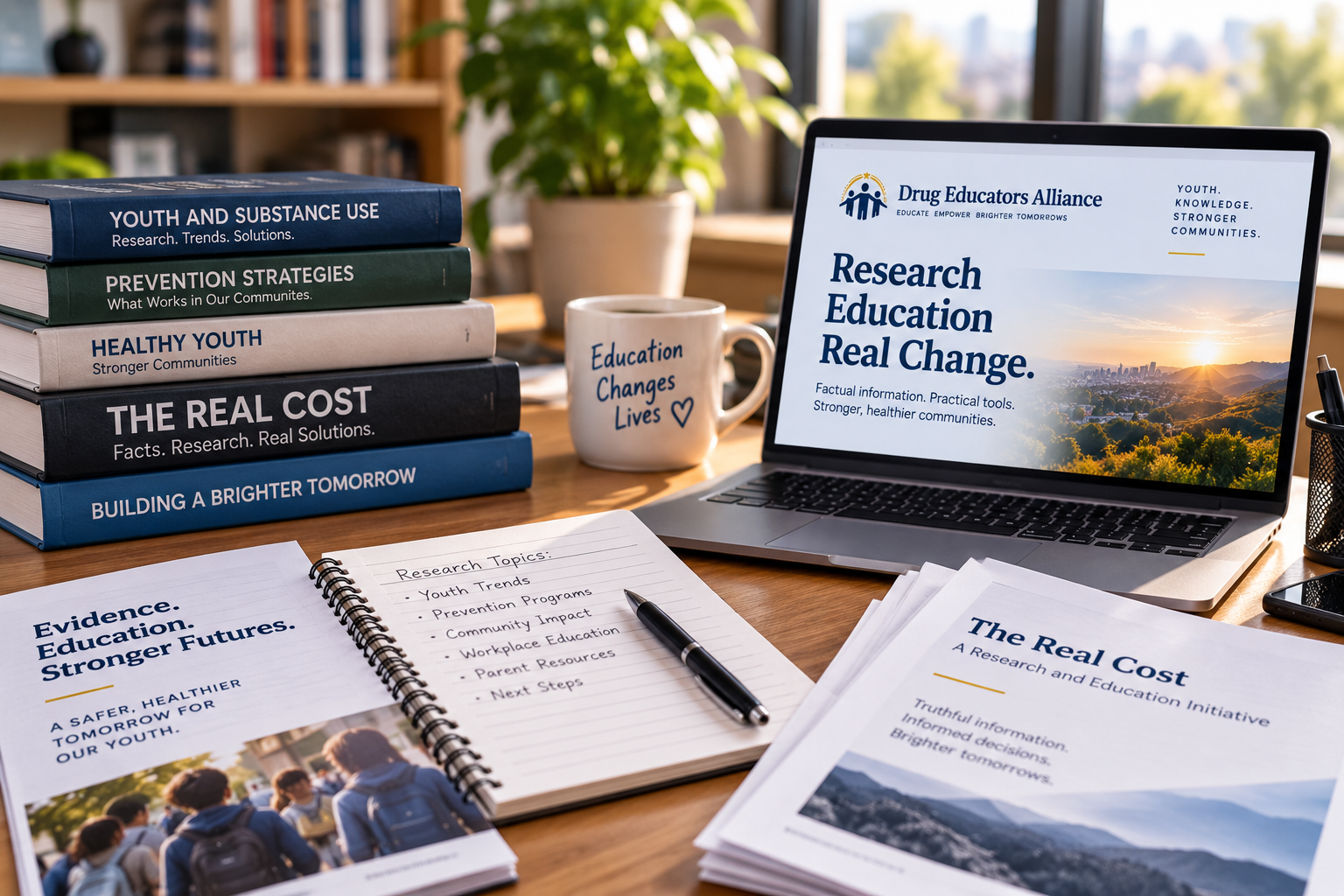 Research materials representing The Real Cost research and publication initiative