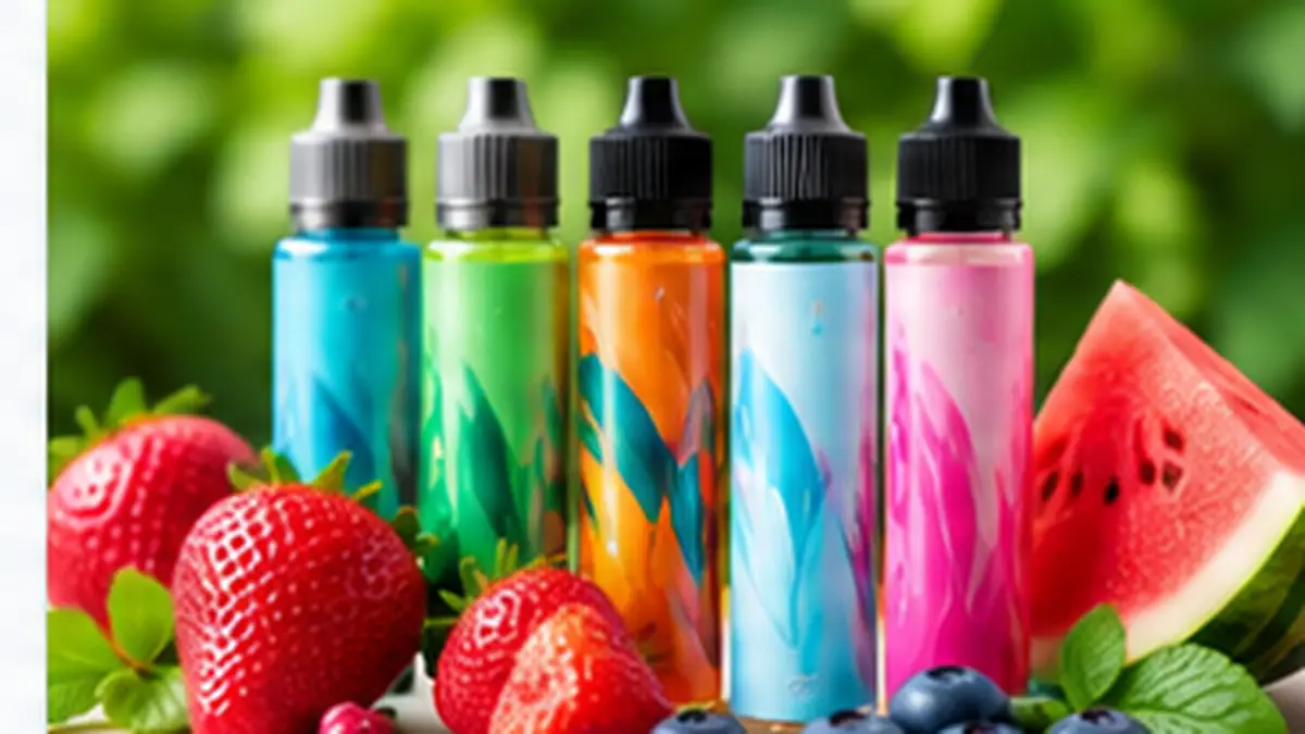 Colorful vaping products